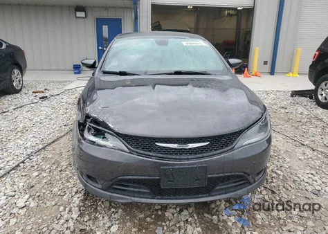 2015 Chrysler 200 S z USA, uszkodzony, nr VIN 1C3CCCDG0FN718015